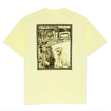 Polar Skate Co T-shirt S/S Gorilla King Pale Yellow